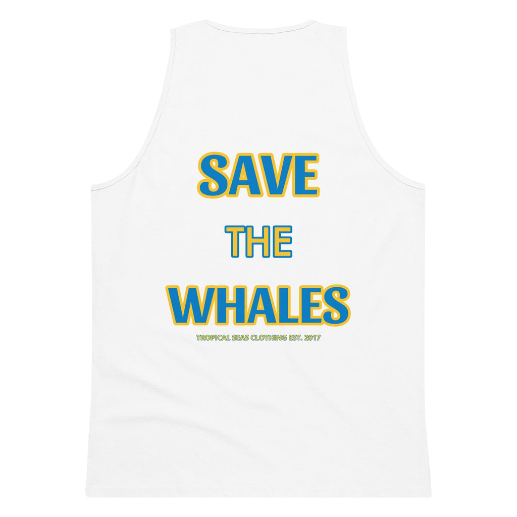 Men’s Premium Save the Whales Tank Top