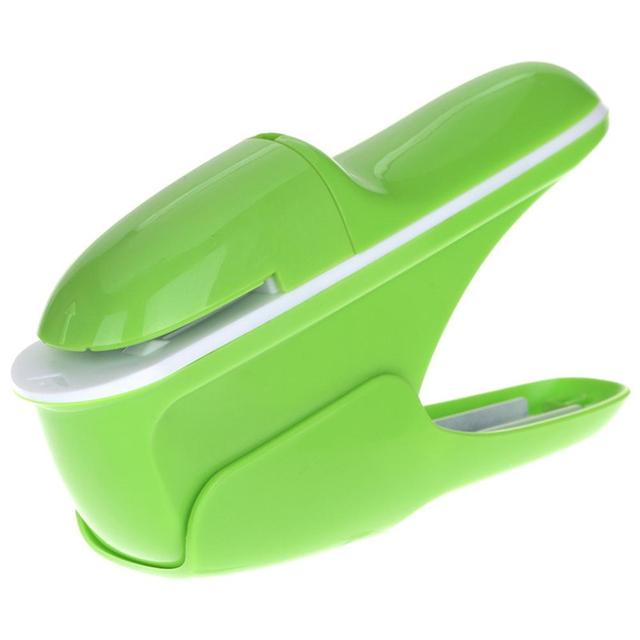 Staple-Free Hand-held Mini Safe Stapler For Paper Binding