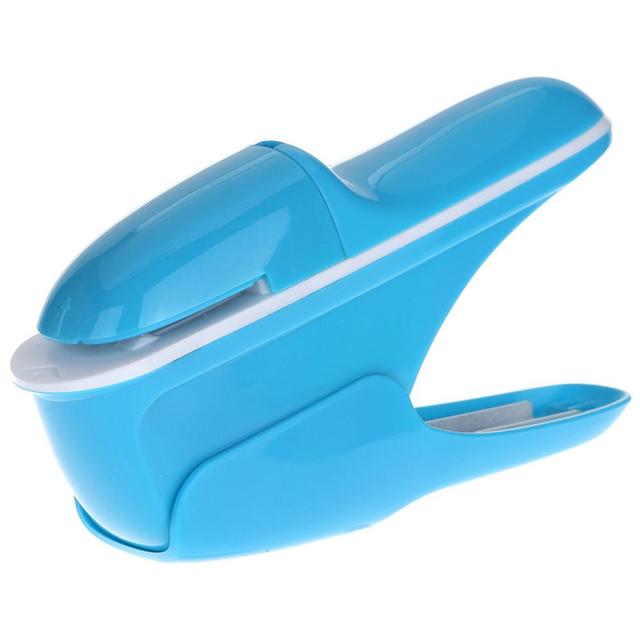 Staple-Free Hand-held Mini Safe Stapler For Paper Binding