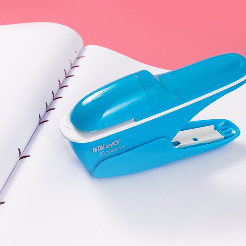 Staple-Free Hand-held Mini Safe Stapler For Paper Binding