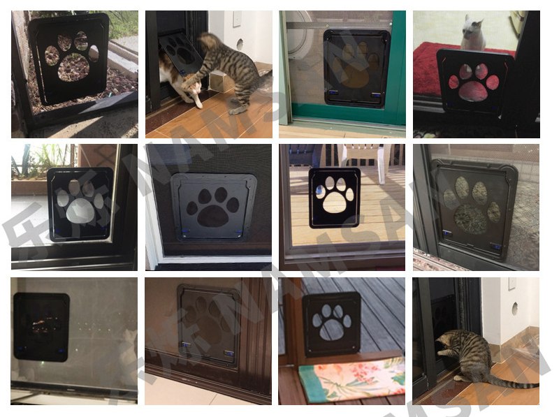 Creative Pet Door with Scratch-Resistant Design