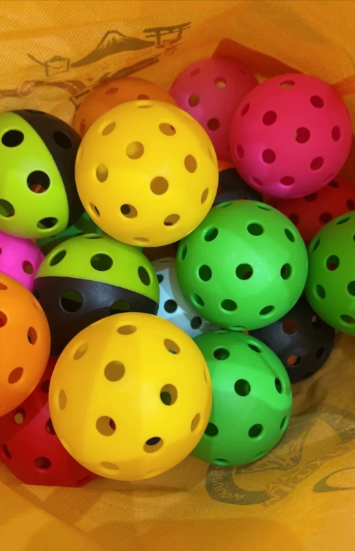 Outdoor Pickleball | 40 & 26 Hole Balls